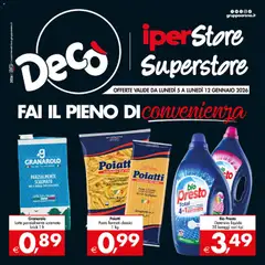 Anteprima del volantino Decò iperStore, Superstore - Sicilia catalogo valido a partire dal 05.01.2026