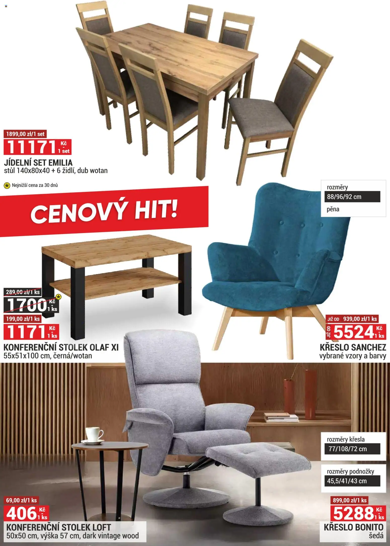 Merkury Market leták od 01.03.2026 | Strana: 25 | Produkty: Křesla, Konferenční stolek, Stolek, Barvy