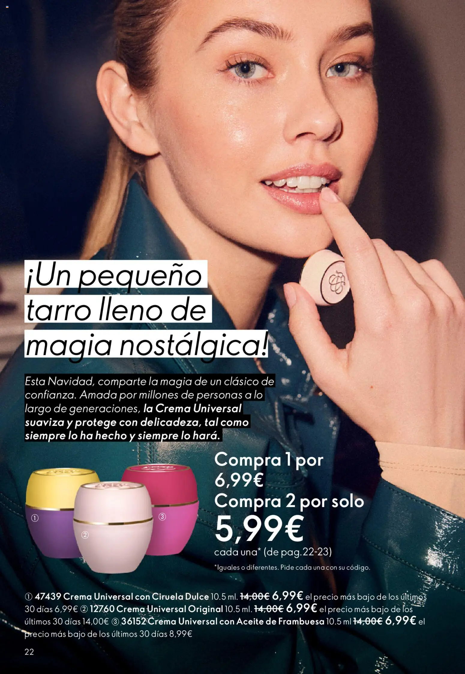 Oriflame - Catálogo Campaña 16 │ válido desde el 19.11.2025 | Página: 22 | Productos: Aceite, Crema