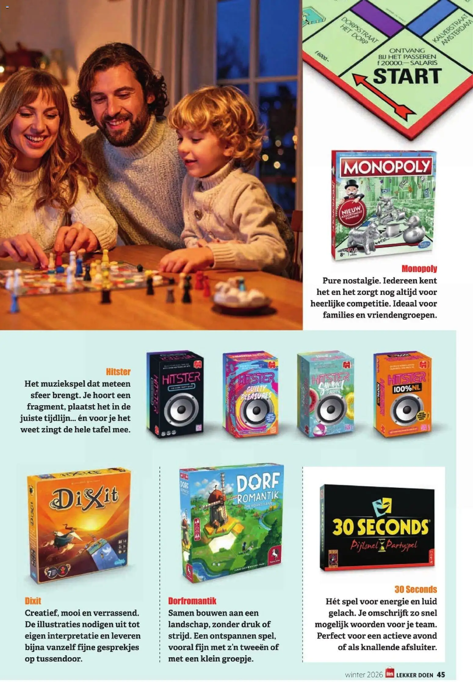 {H1} | Pagina: 45 | Producten: Spel, Tafel