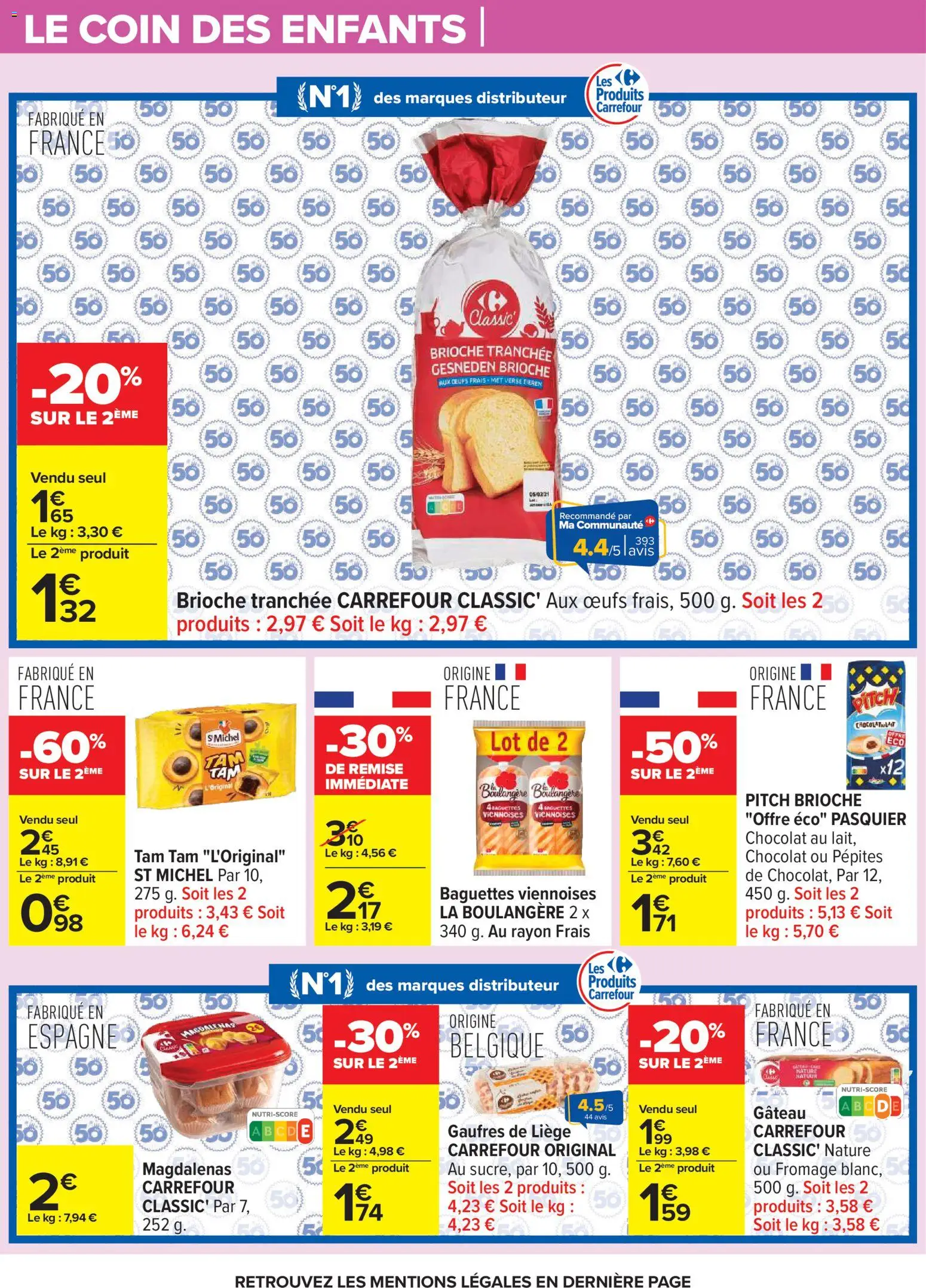 {H1} | Page: 13 | Produits: Fromage, Œufs, Chocolat, Gaufres