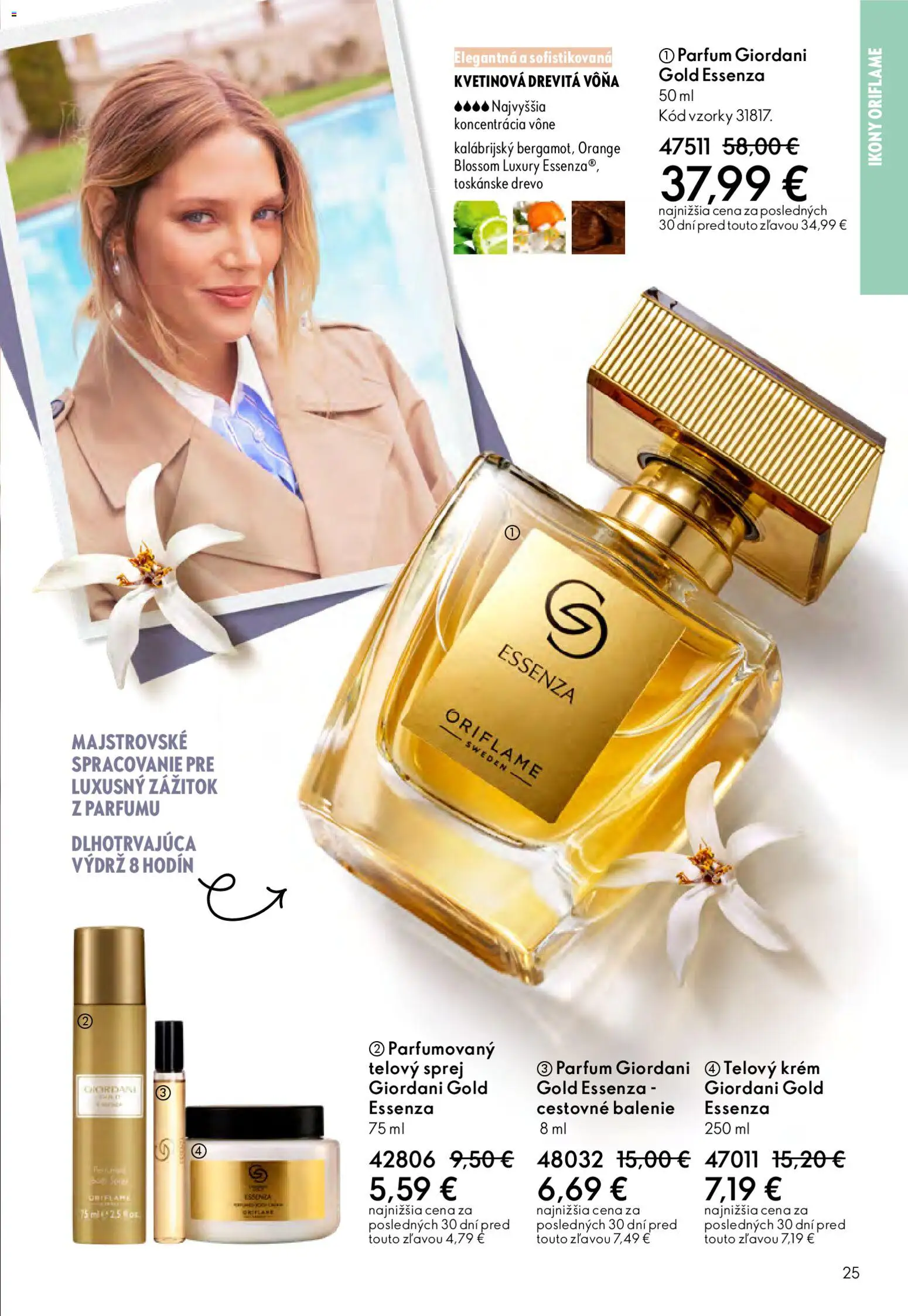 Nové Oriflame akcie – leták je platný od 04.03.2026 | Strana: 25 | Produkty: Telový krém, Krém