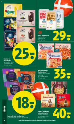 Coop 365 tilbudsavis – gyldig fra 11.09.2025 | Side: 10 | Produkter: Pizza, Jordbær, Is, Nougat