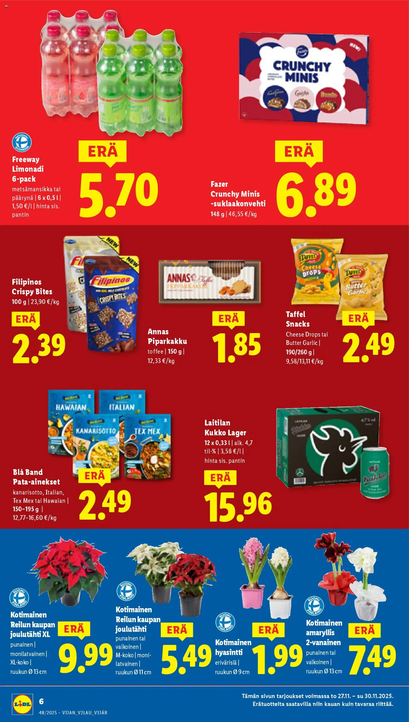 Lidl - Black Friday – voimassa 27.11.2025 alkaen | Sivu: 6