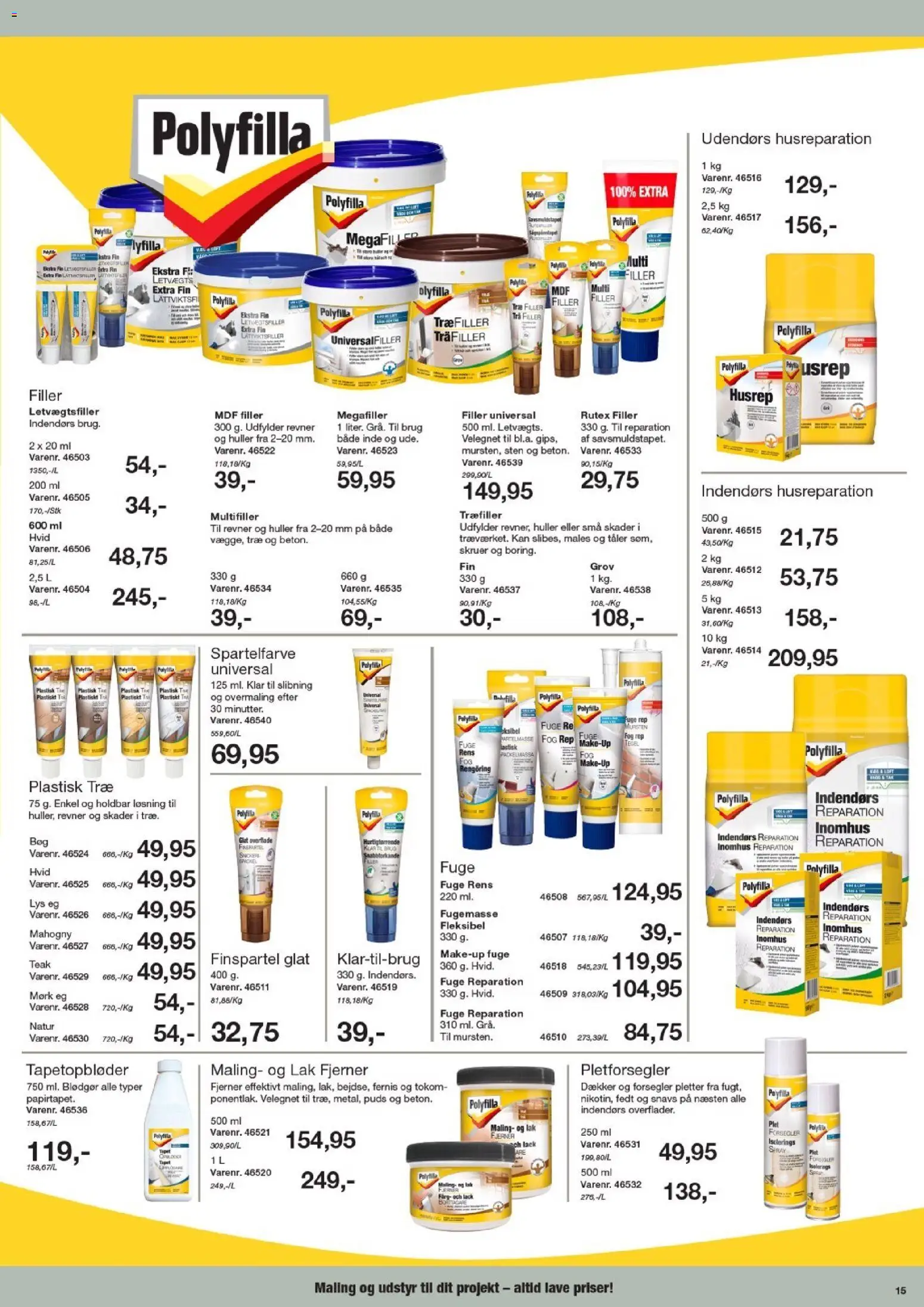 Harald Nyborg tilbudsavis – gyldig fra 02.04.2026 | Side: 15 | Produkter: Makeup, Maling