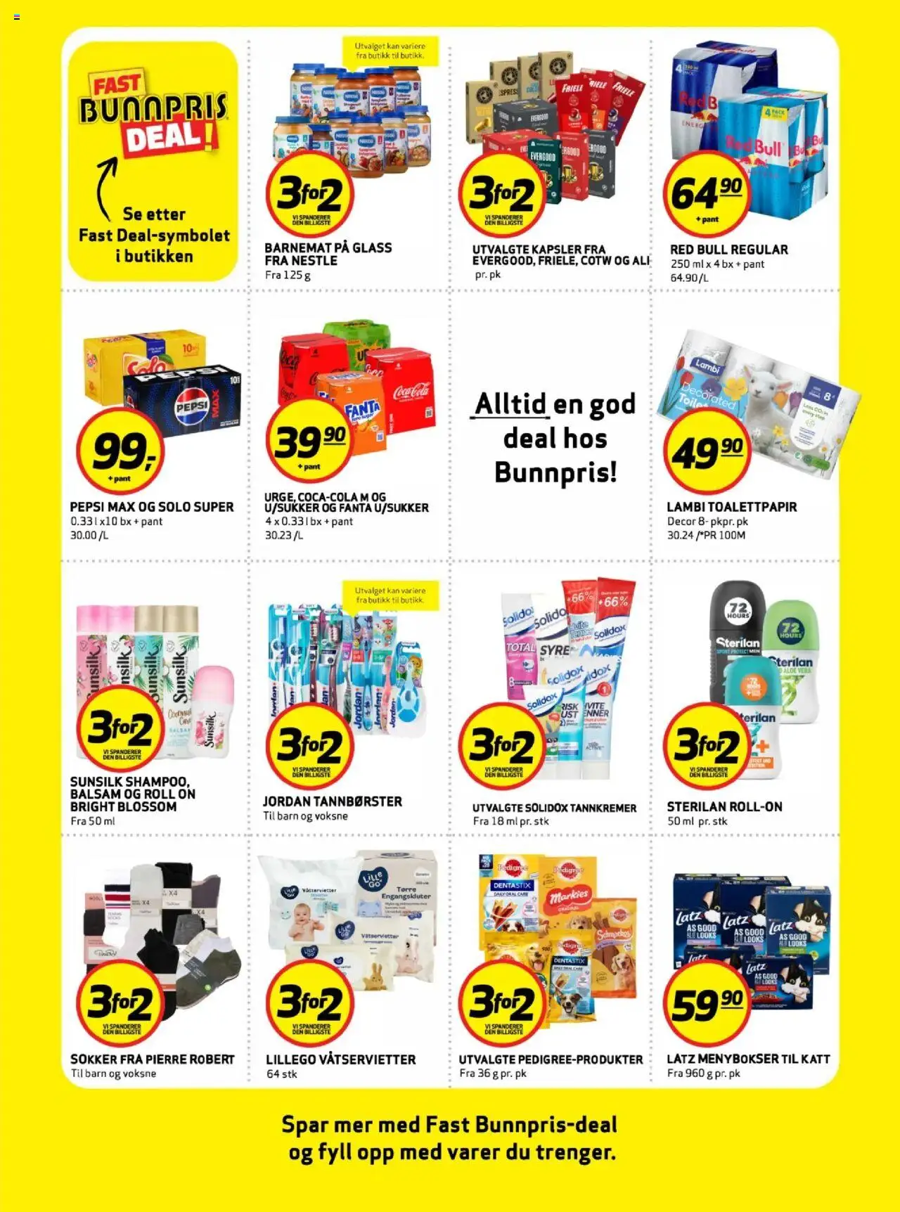  | Side: 20 | Produkter: Toalettpapir, Barnemat, Balsam, Gâteaux secs