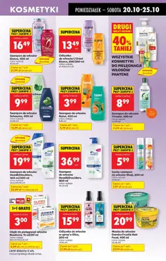 Pogląd oferty "Suchy szampon do włosów Niuqi, 200 ml, różne rodzaje 29,95 zł/l" - ważna od 20.10.2025 | Strona: 65