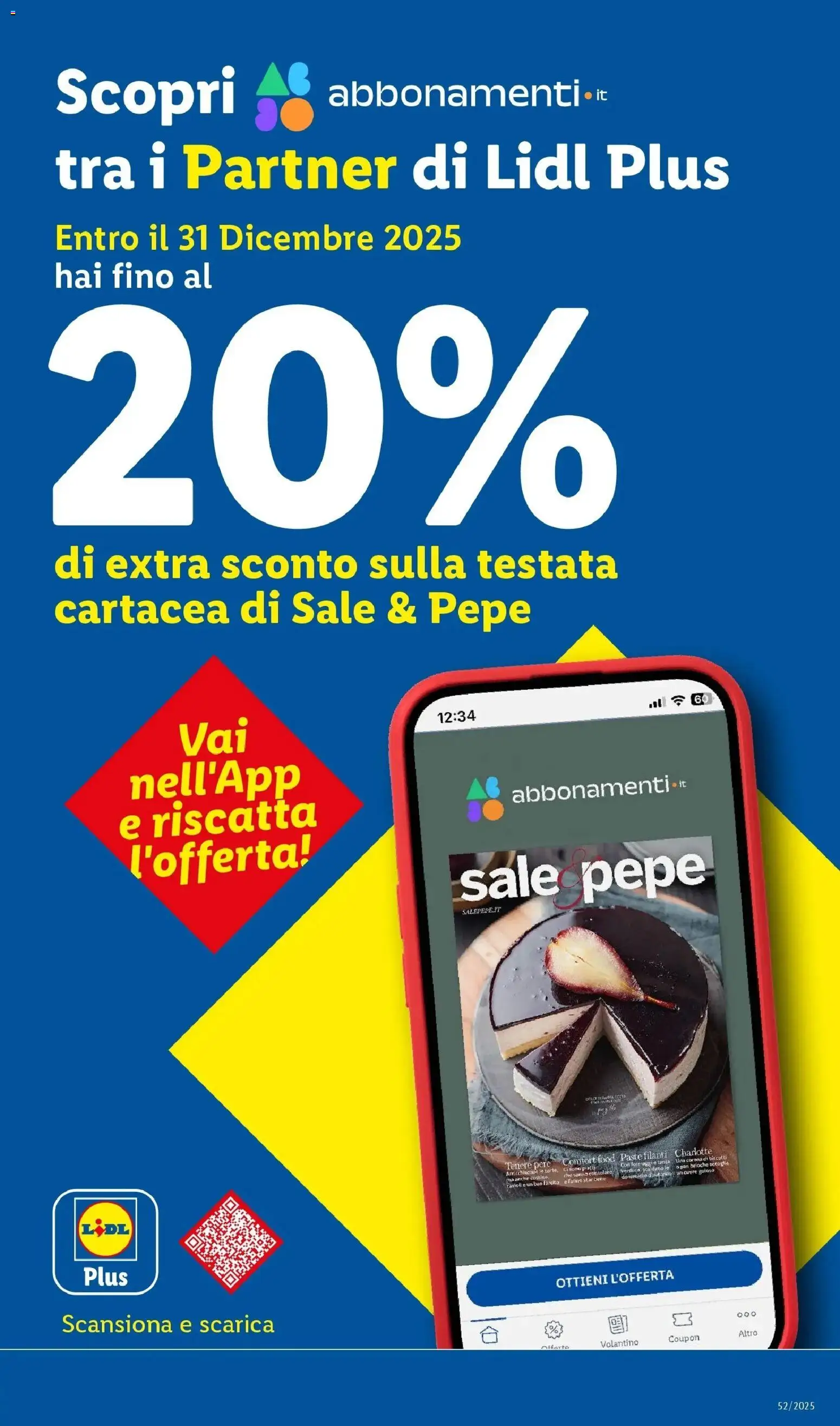Volantino Lidl del 21.12.2025 | Pagina: 45 | Prodotti: Biscotti, Sale, Pepe, Ravioli