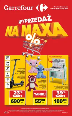 Pogląd oferty "Carrefour Gazetka - Wyprzedaż" - ważna od 15.12.2025