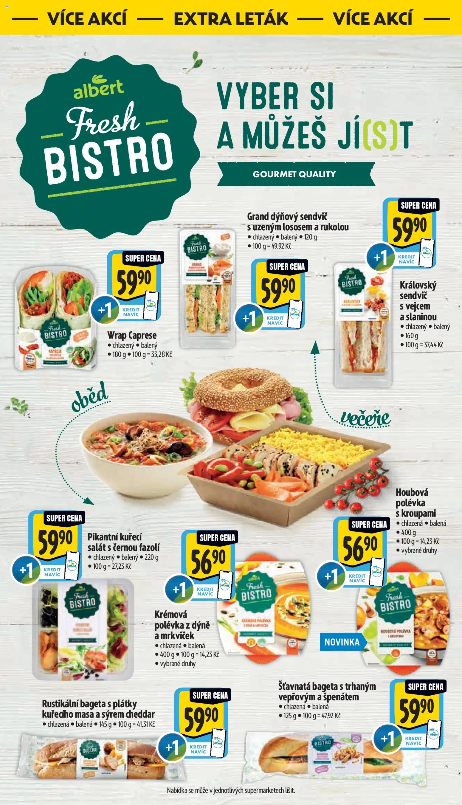 Albert leták - Supermarket od 26.11.2025 | Strana: 37 | Produkty: Gourmet, Salát, Bageta, Cheddar
