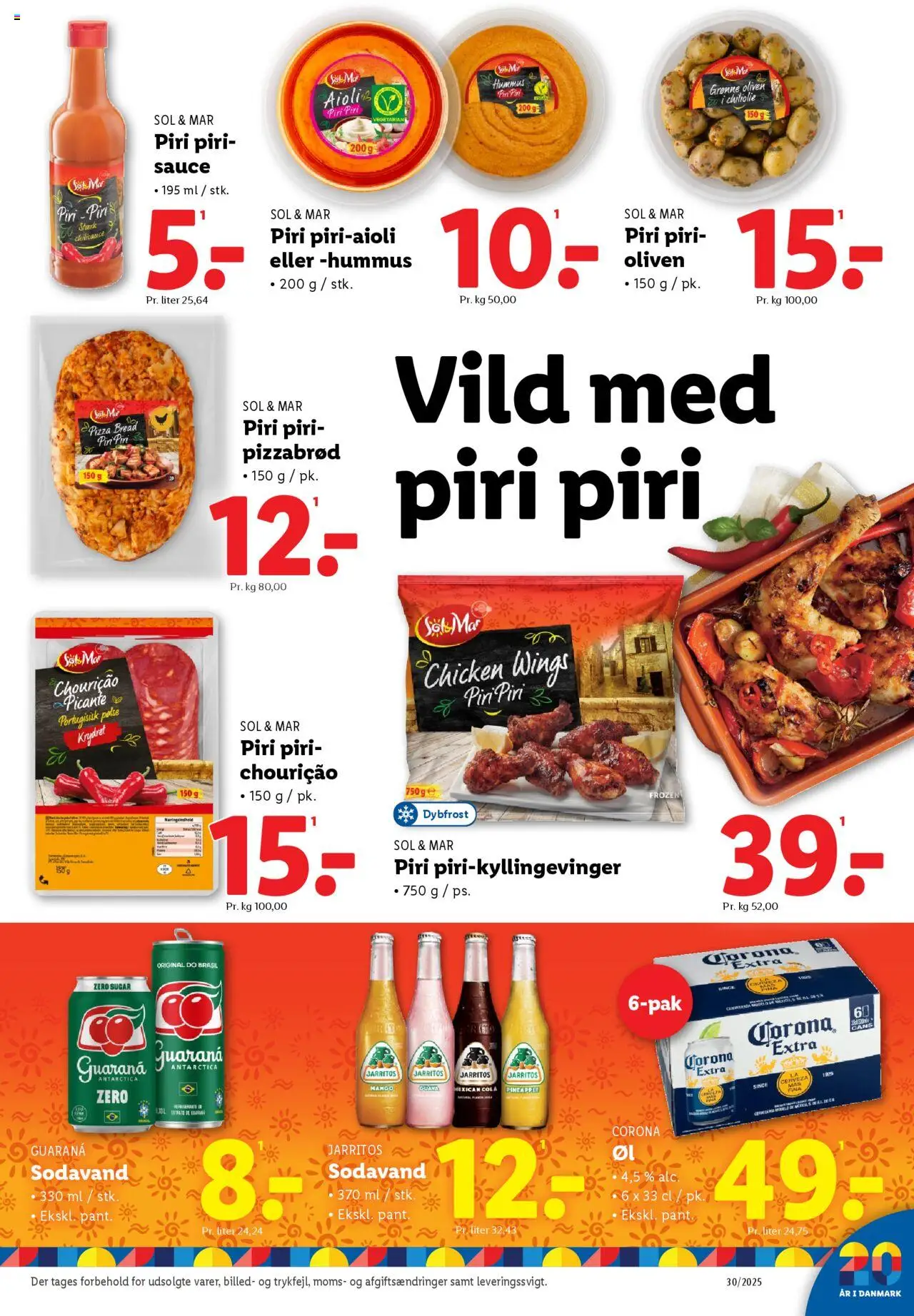 Lidl Tilbudsavis gyldig fra 24.07.2025 | Side: 31 | Produkter: Pizza, Sodavand, Cola, Oliven