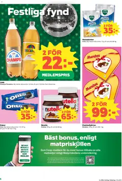 Coop - erbjudanden - Förhandsvisning av reklamblad från butik Coop aktuell från 02.02.2026 | Sida: 6 | Produkter: Halstabletter, Oreo