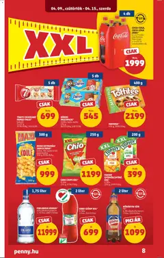 COCA-COLA, COCA-COLA ZERO*, 4 x 1,75 liter - amely érvényes a következő dátumtól: 09.04.2026 | Oldal: 10