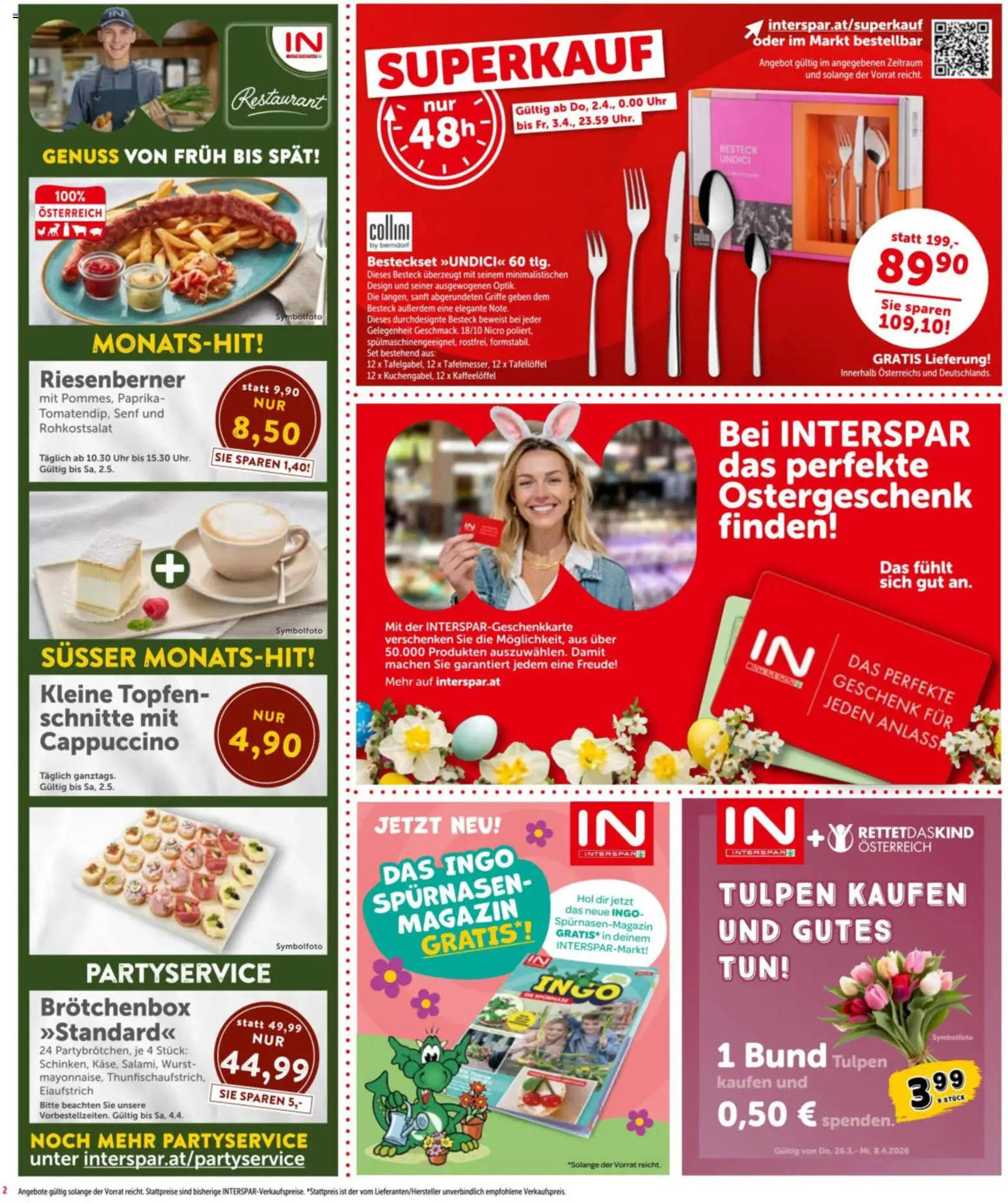 Interspar - Flugblatt gültig ab 31.03.2026 | Seite: 2