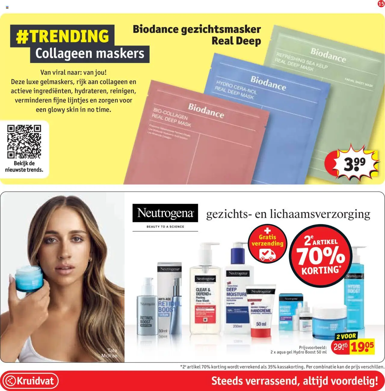 {H1} | Pagina: 15 | Producten: Gel, Boost, Handcrème, Kan