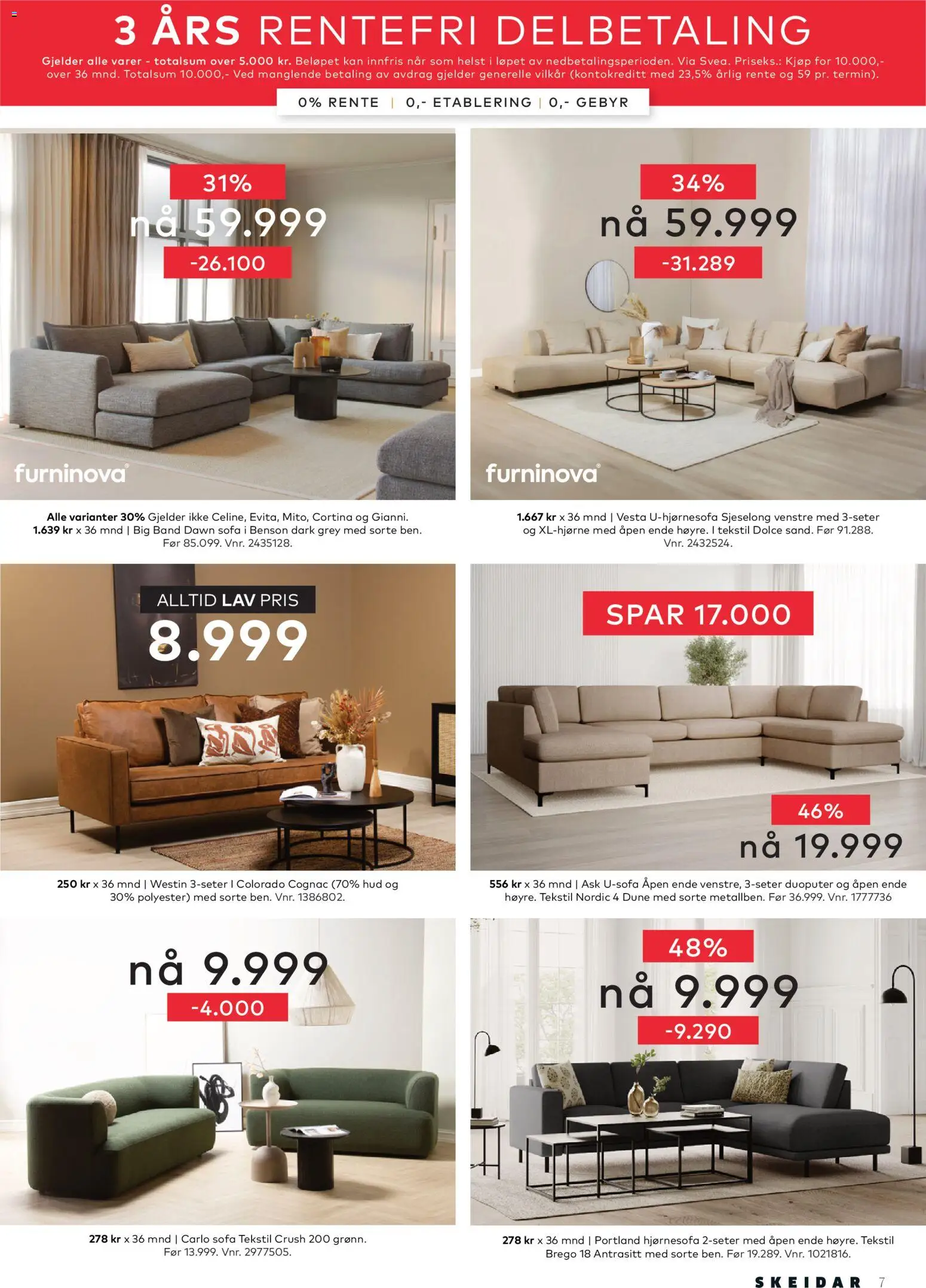 {H1} | Side: 7 | Produkter: Sofa, Ножницы, Sjeselong