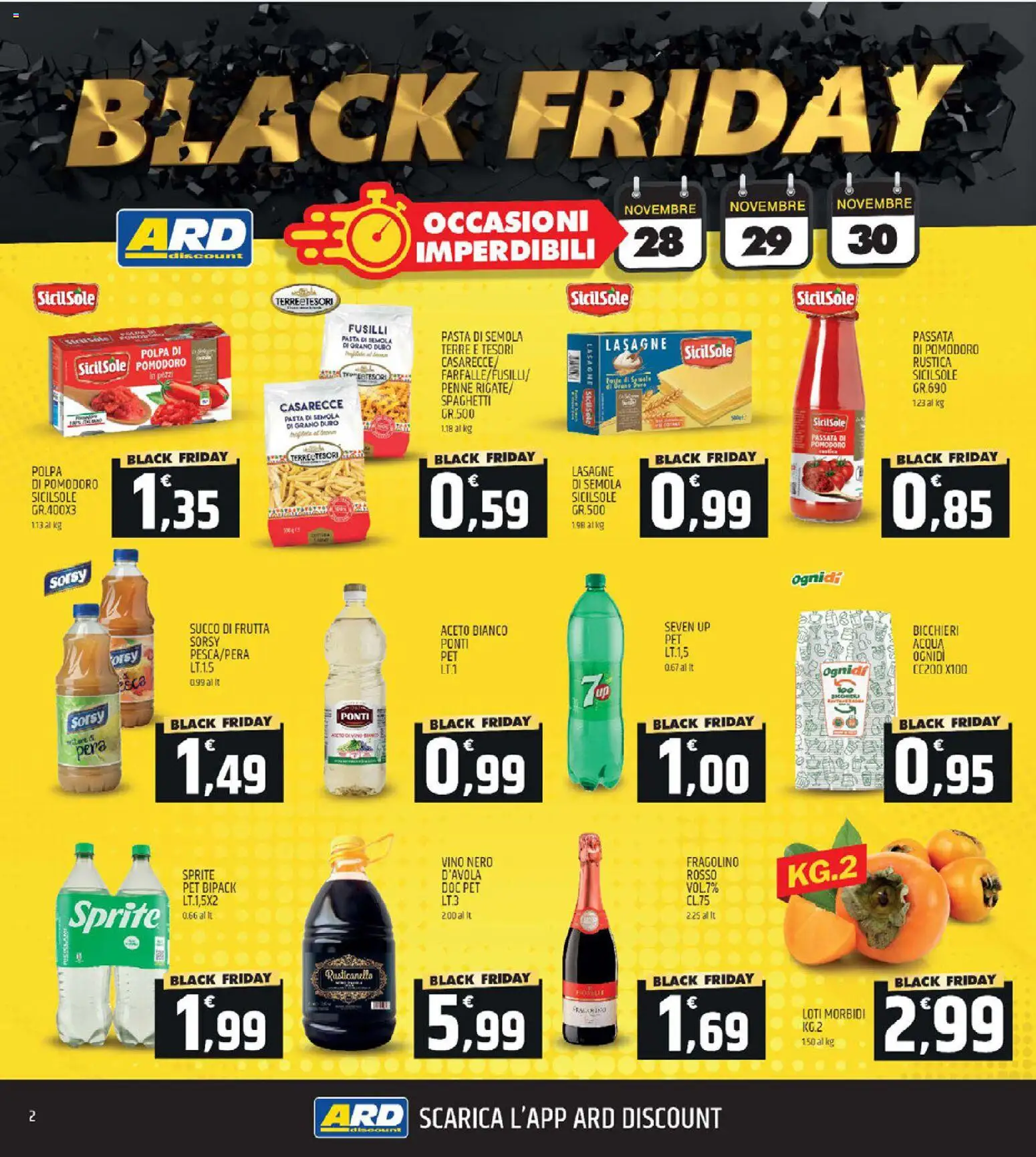 Volantino ARD Discount del 24.11.2025 | Pagina: 2