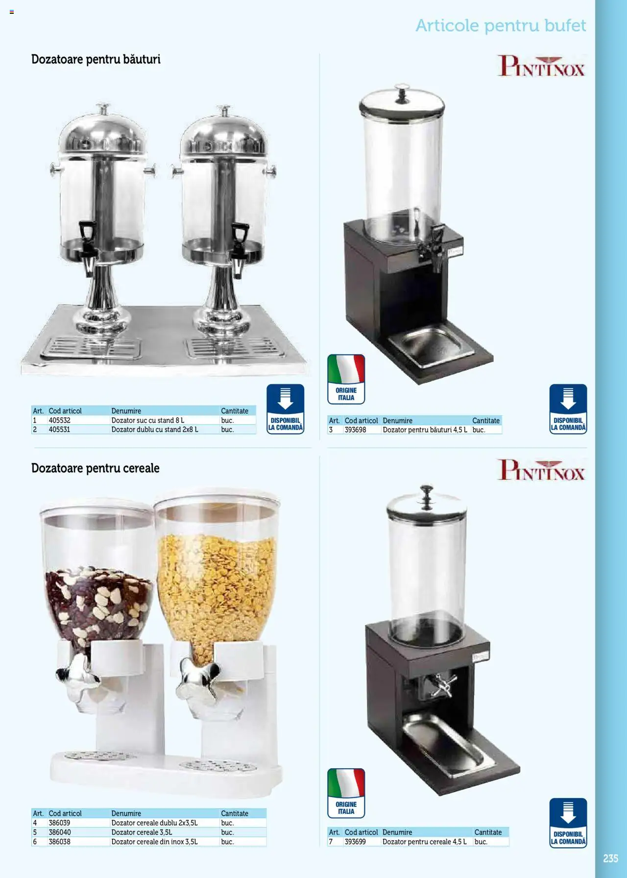 Noul catalog Metro – valabil de la 17.09.2025 | Pagină: 235 | Produse: Bufet, Suc, Cereale