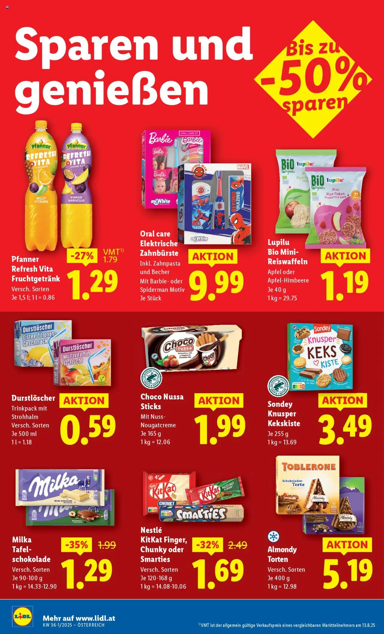 Lidl Flugblatt - Eisenstadt, Ebenfurth, Mattersburg gültig ab 28.08.2025 | Seite: 40 | Produkte: Apple, Zahnpasta, Zahnbürste, Papier blanc
