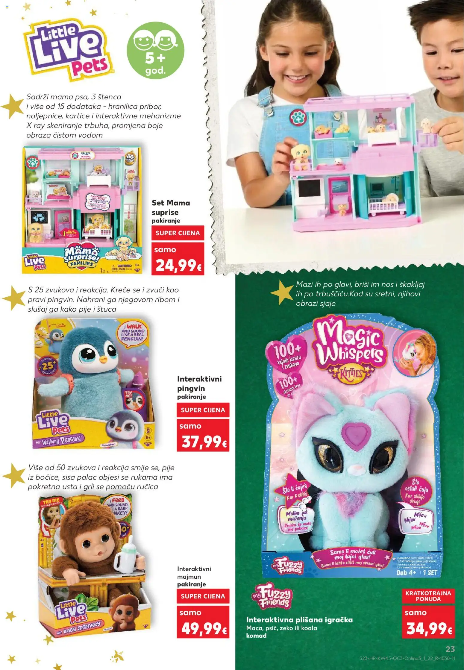 Kaufland HR akciós ujság - amely érvényes a következő dátumtól: 03.11.2025 | Oldal: 23