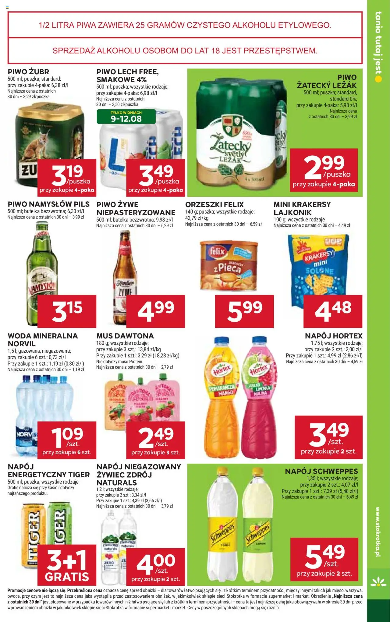 Stokrotka Gazetka - Market od 07.08.2025 | Strona: 19 | Produkty: Stokrotka, Piwo
