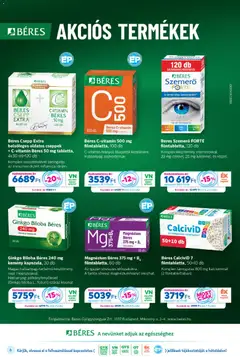 Gyöngy Patikák akciós újság - amely érvényes a következő dátumtól: 01.04.2026 | Oldal: 6