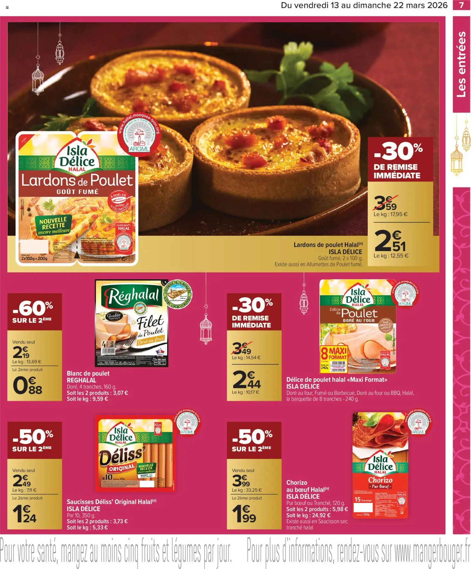 {H1} | Page: 7 | Produits: Chorizo, Saucisson, Four, Poêle