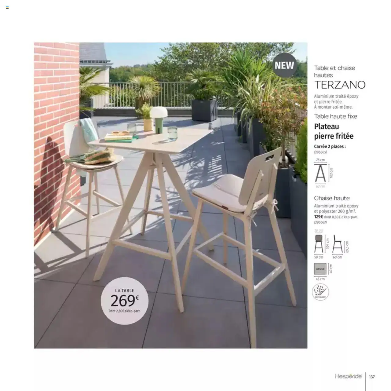  | Page: 137 | Produits: Plateau, Table, Chaise