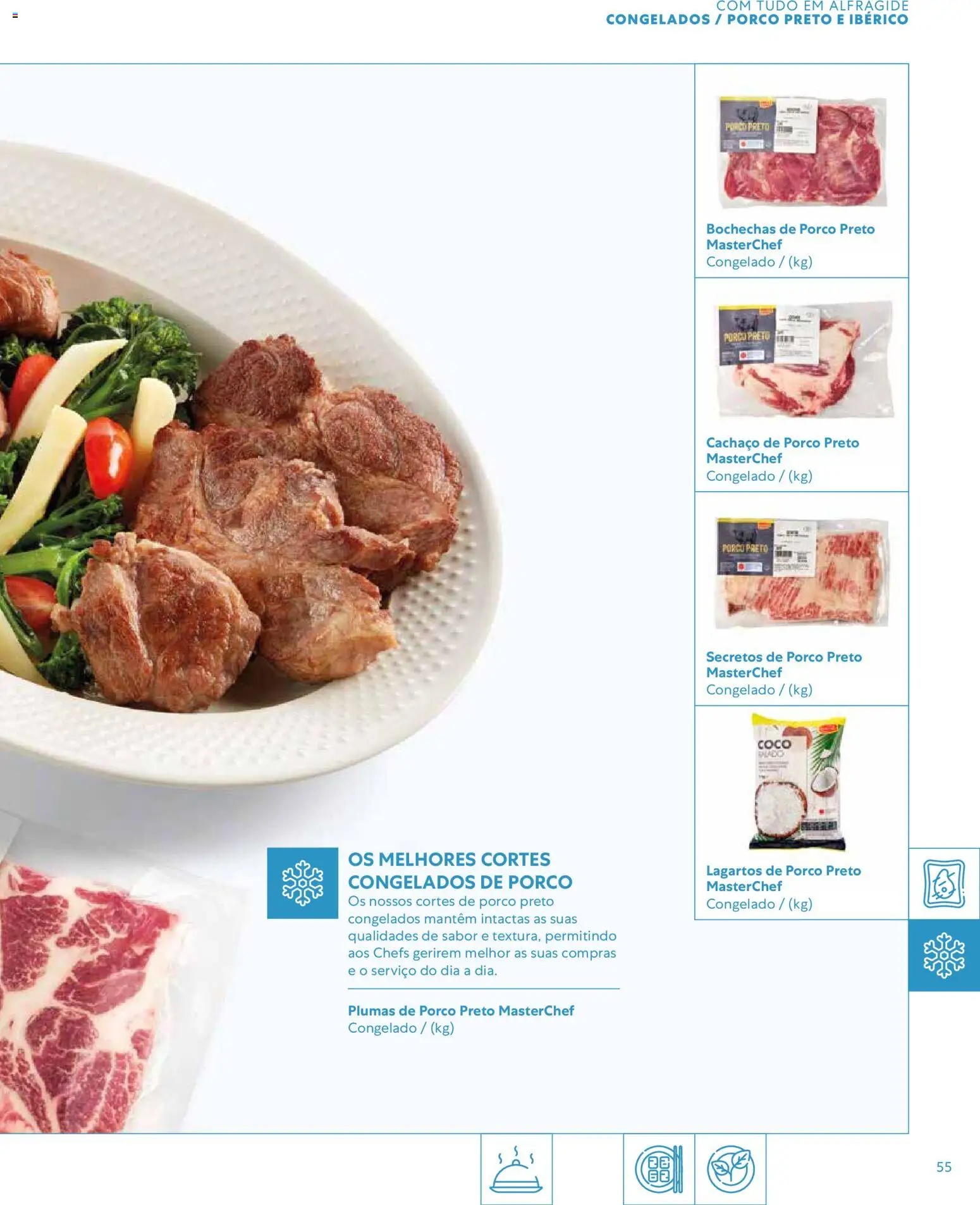 Recheio - Catálogo de Alfragide │ válido de 16.03.2026 | Página: 55 | Produtos: Lagartos de porco preto, Lagartos de porco
