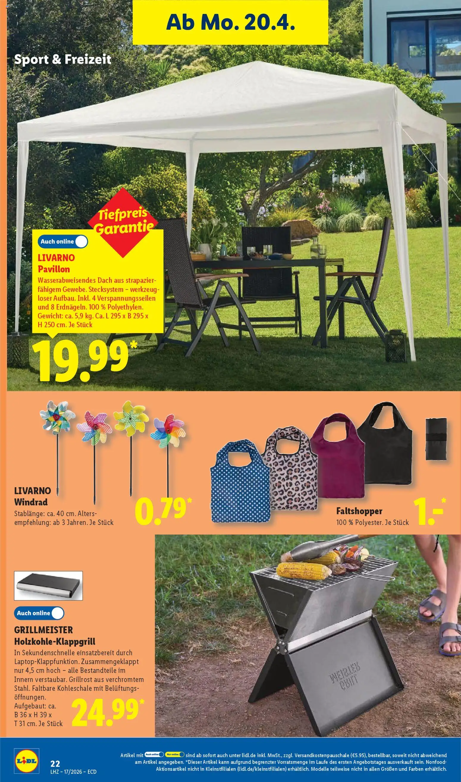 Lidl Prospekt – gültig ab 20.04.2026 | Seite: 38 | Produkte: Gewicht