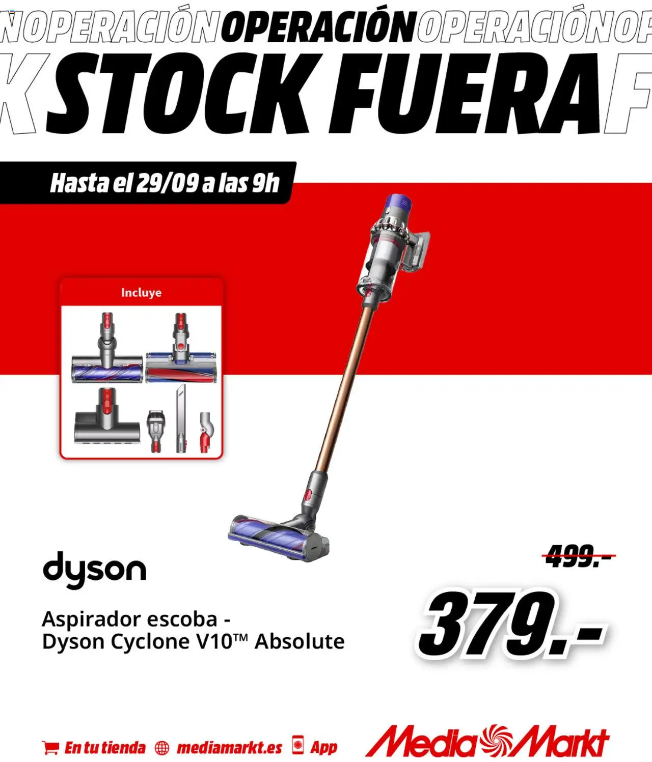 Media Markt folleto │ válido desde el 19.09.2025 | Página: 4 | Productos: Escoba, Aspirador