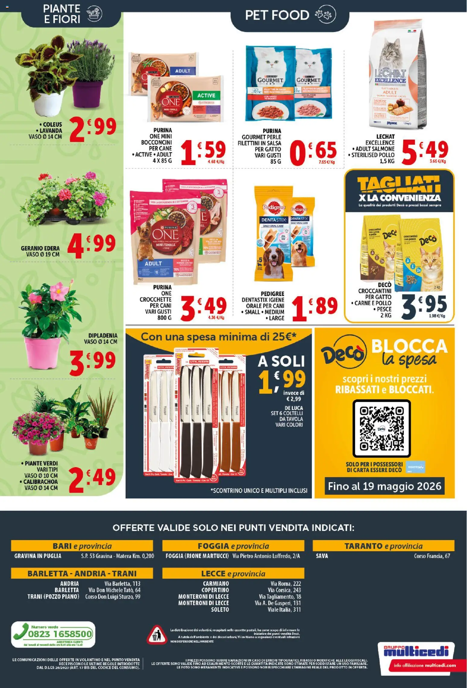 Volantino Decò del 21.04.2026 | Pagina: 20 | Prodotti: Pollo, Salsa, Lavanda, Vaso