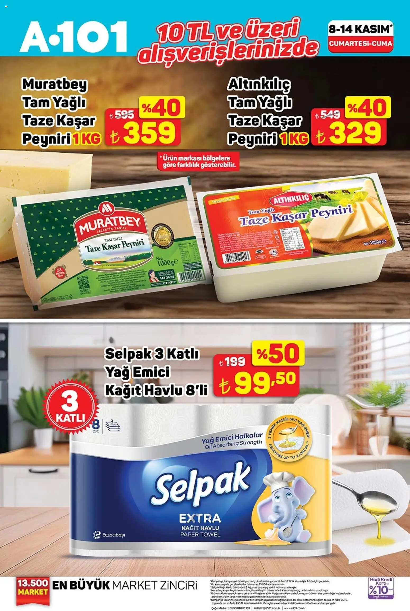 A101 Katalog - 08.11.2025 tarihinden itibaren geçerlidir | Sayfa: 3 | Ürünler: Yağ, Kağıt havlu