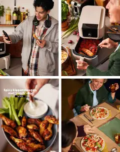 Spicy kippenvleugels met 'ranch'-dip, Spicy chicken wings with 'ranch' dip. - Voorbeeld van een folder van Albert Heijn, geldig van 31.12.2025 | Pagina: 20 | Producten: Kippenvleugels