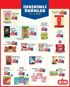 14.03.2026 tarihinden itibaren geçerli olan BİM kataloğu önizlemesi | Sayfa: 2