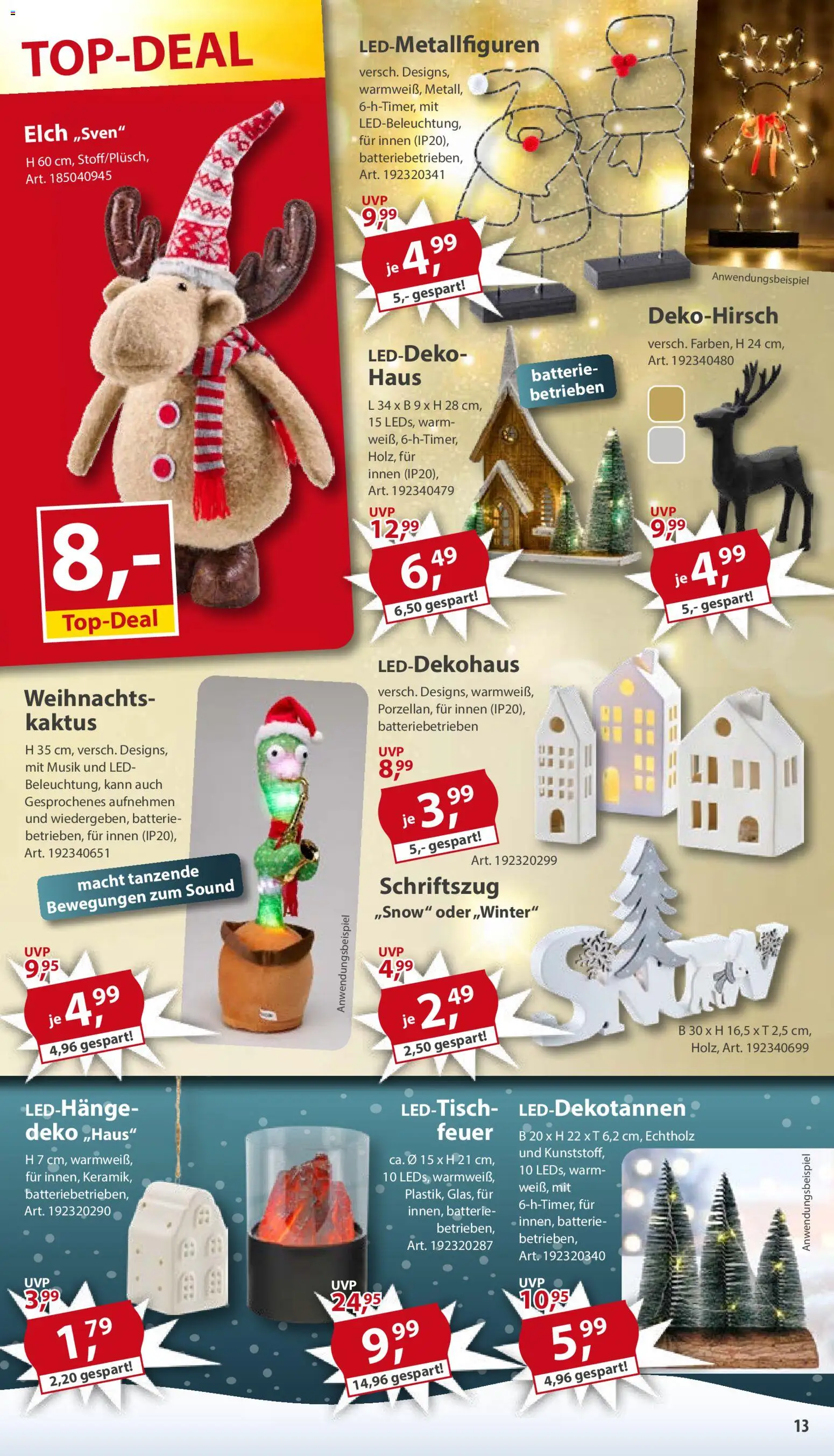 Sonderpreis Baumarkt Prospekt 	 – gültig ab 01.11.2025 | Seite: 13 | Produkte: Batterie