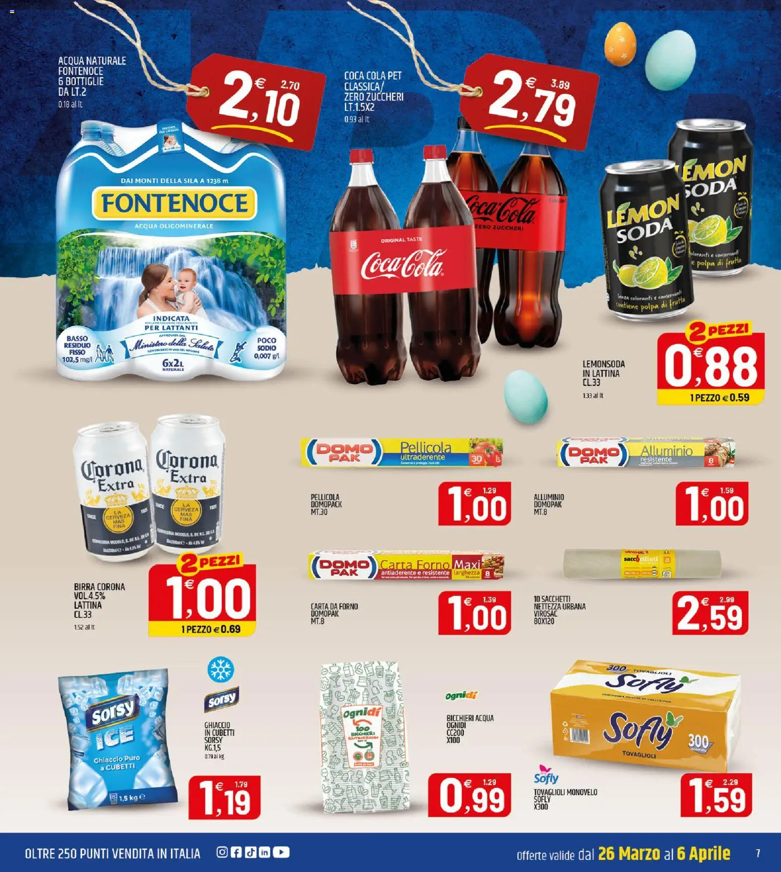 Volantino ARD Discount del 24.03.2026 | Pagina: 7 | Prodotti: Frutta, Forno, Alluminio, Coca Cola