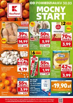 Pogląd oferty "Kaufland gazetka - Mocny start" - ważna od 30.03.2026