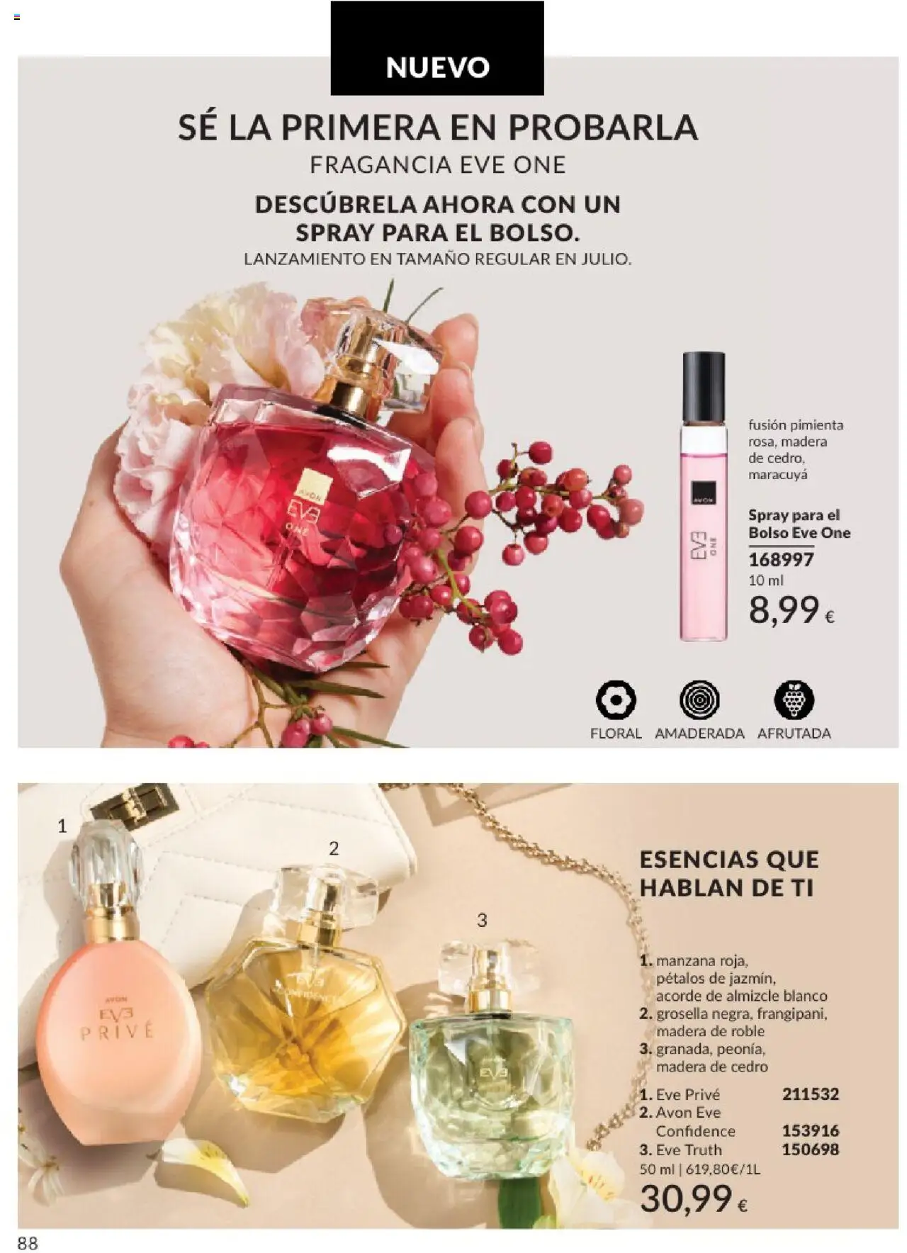 Catálogo AVON campaña 6 │ válido desde el 01.06.2025 | Página: 88 | Productos: Perfume, Fragancia, Bolso, Manzana