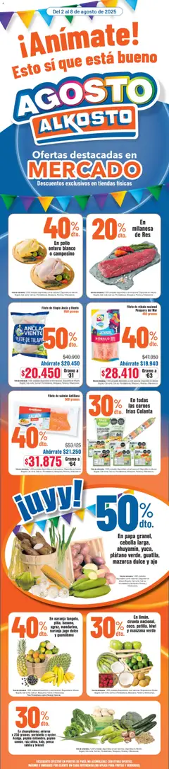 Vista previa Alkosto folleto válido desde el 02.08.2025