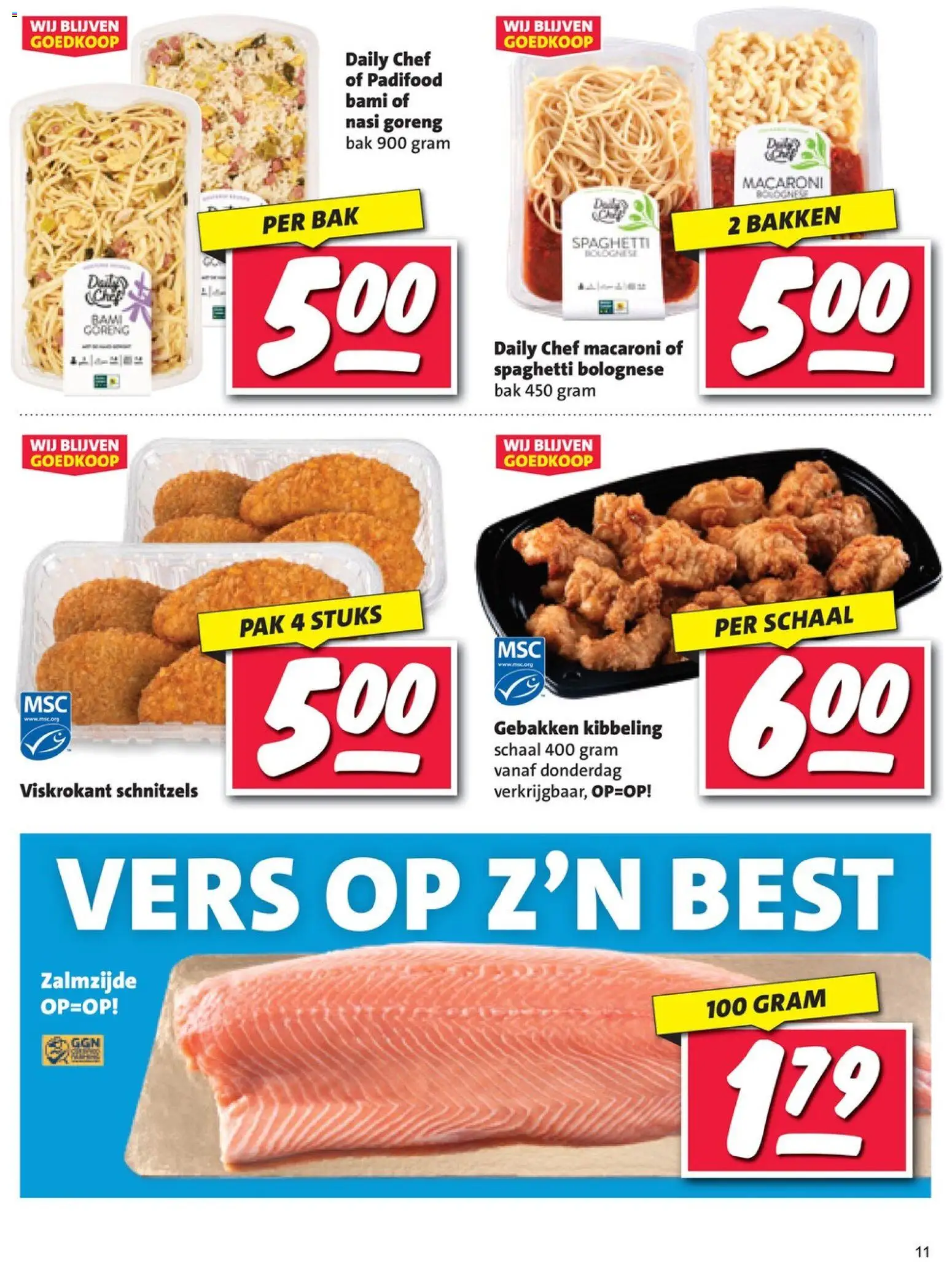 {H1} | Pagina: 11 | Producten: Schaal, Macaroni