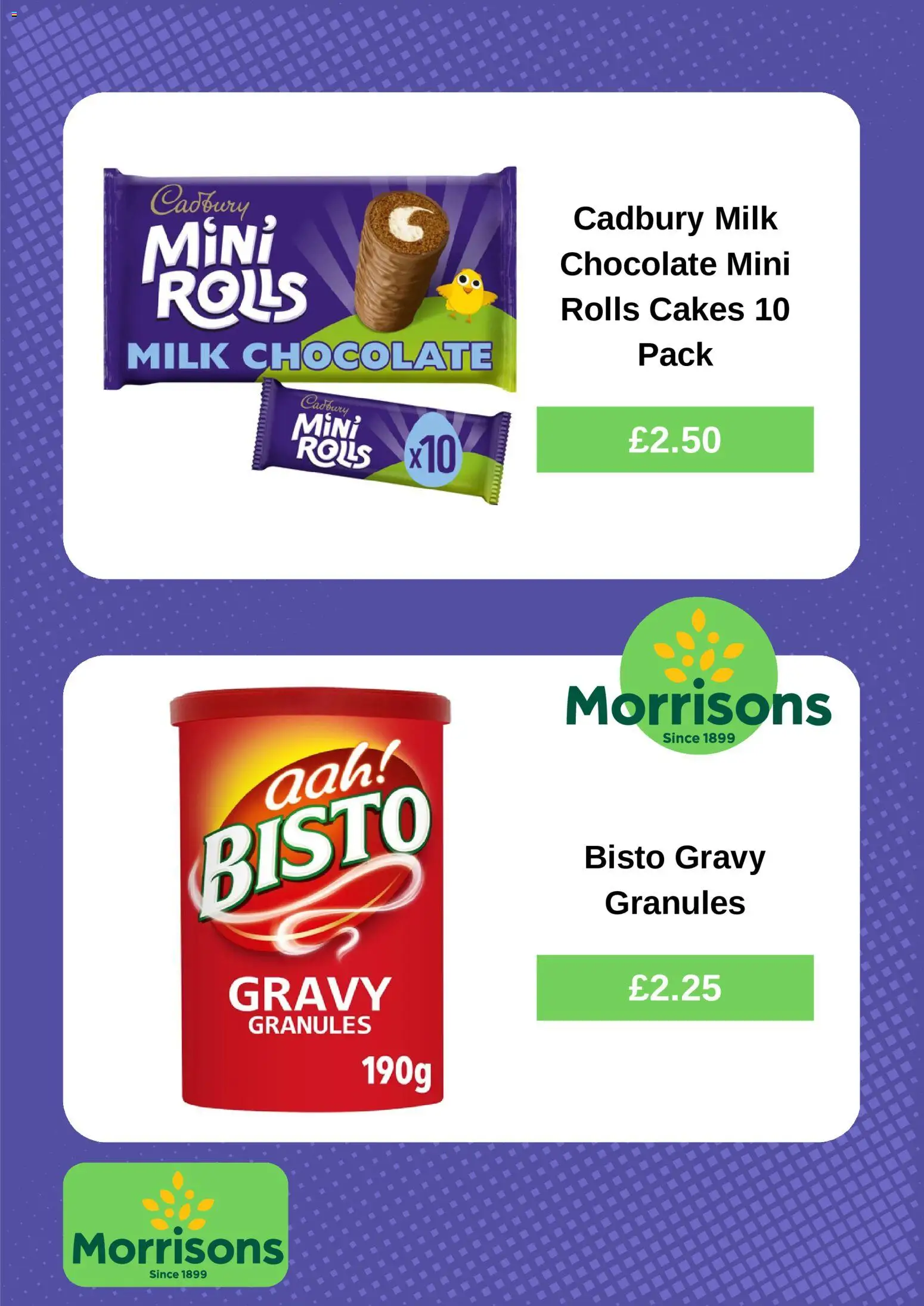 {H1} | Page: 2 | Products: Milk, Chocolate