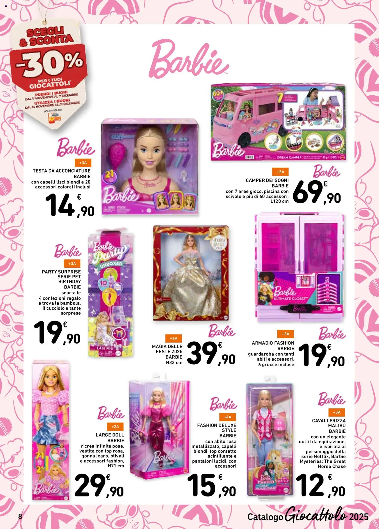 Volantino Spazio Conad del 14.11.2025 | Pagina: 8 | Prodotti: Piscina, Gonna, The, Armadio