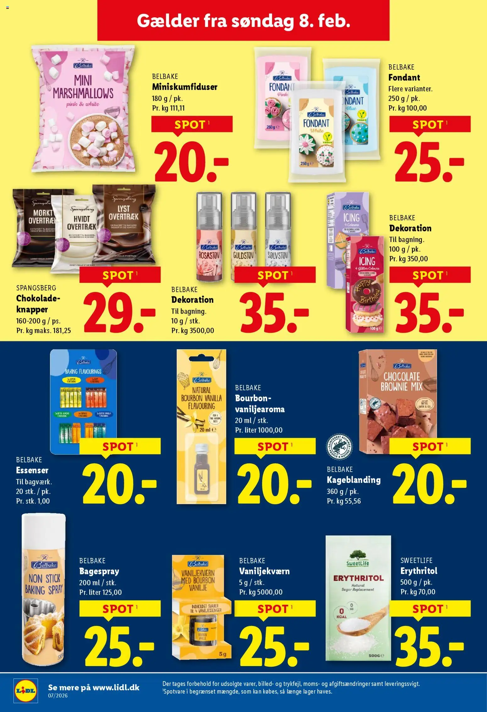 Lidl tilbudsavis – gyldig fra 08.02.2026 | Side: 9 | Produkter: Chokolade, Bourbon, Vanilje, Søm