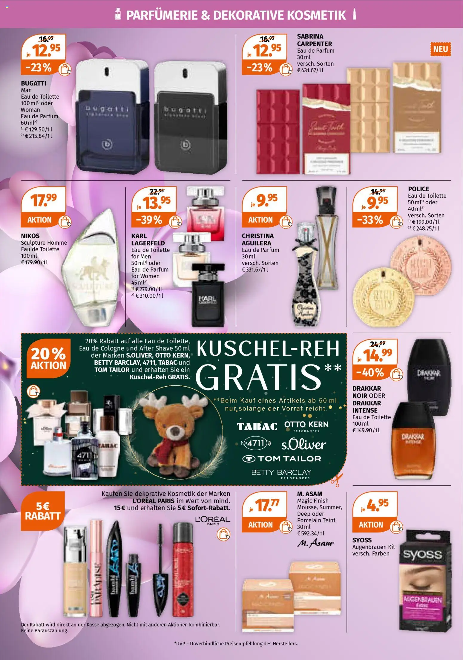 Müller Prospekt 	 – gültig ab 10.11.2025 | Seite: 2 | Produkte: Parfüm, Finish, Eau de Parfum, Eau de Cologne