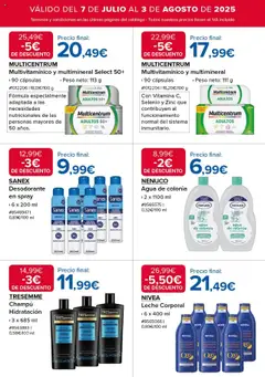 Costco catálogo │ válido desde el 07.07.2025 | Página: 11 | Productos: Colonia, Leche corporal, Antitranspirante, Βάση λουλουδιών