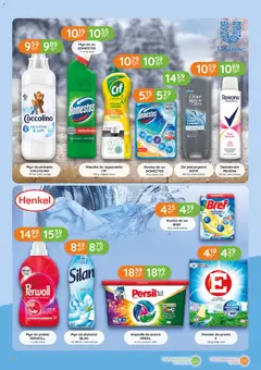 Pogląd oferty "Eurocash Gazetka - Katalog Chemiczny" - ważna od 05.02.2026 | Strona: 7 | Produkty: Persil, Domestos, Żel pod prysznic, Detergent