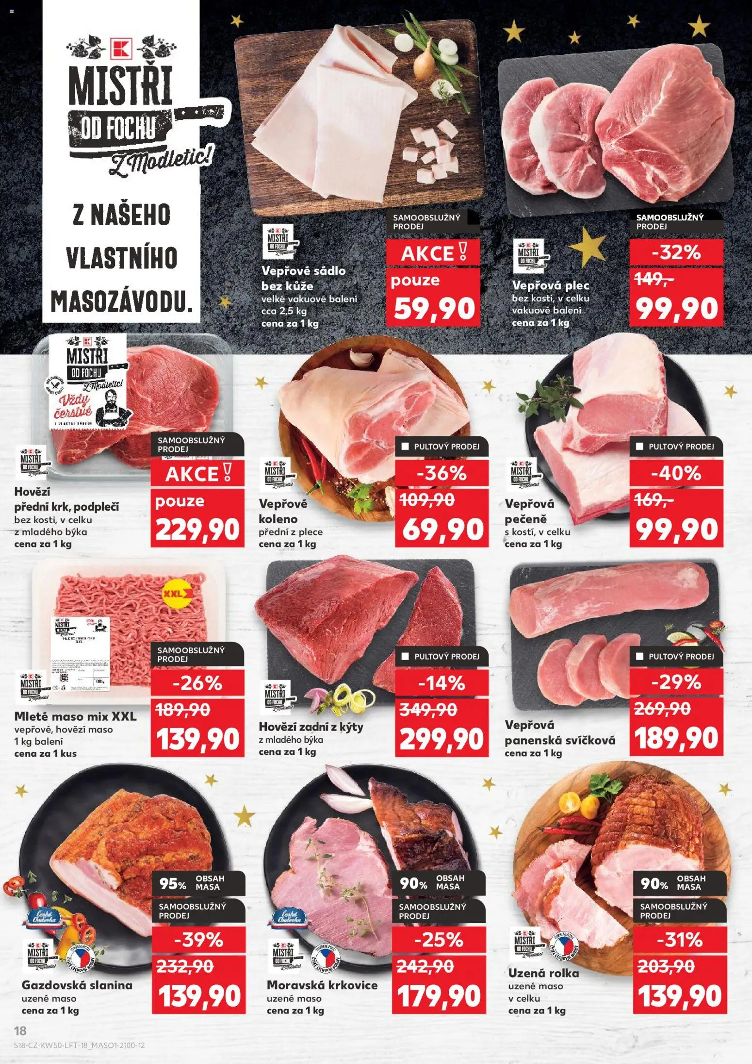 Kaufland leták - Plzeň Bory od 10.12.2025 | Strana: 18