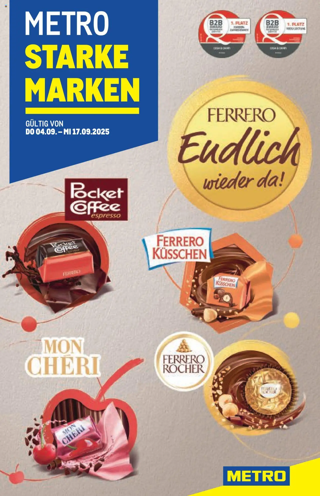 Metro  Starke Marken gültig ab 04.09.2025 | Seite: 1