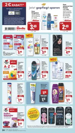 Famila Nordwest Prospekt 	 ab 06.10.2025 gültig | Seite: 26 | Produkte: Rasierer, Shampoo, Spülung, Serum